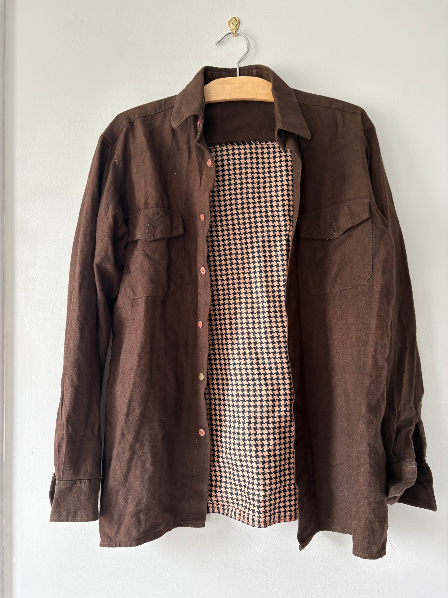 UPCYCLED BUTTON UP - SMALL