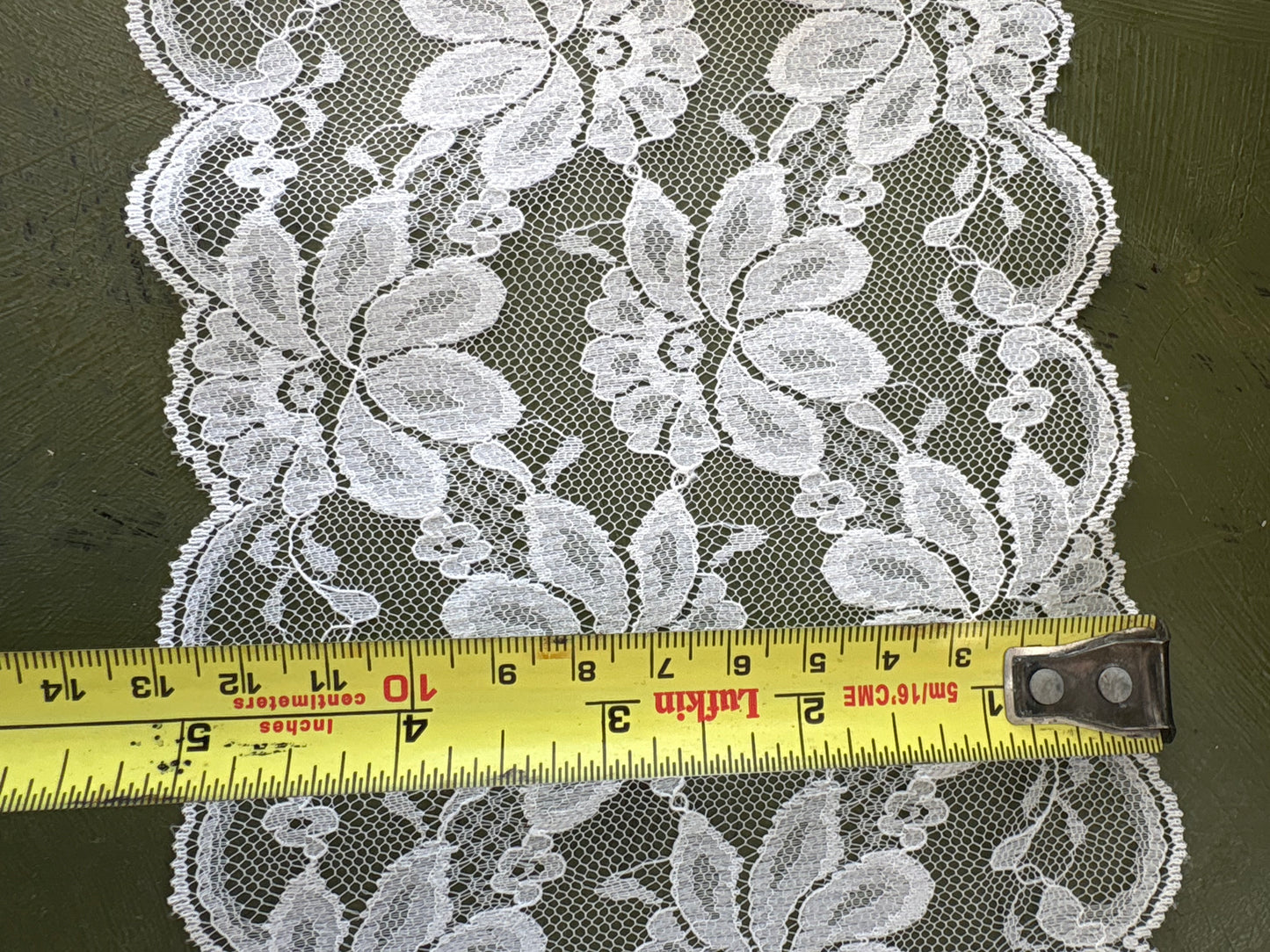 FLORAL LACE TRIM - by the meter
