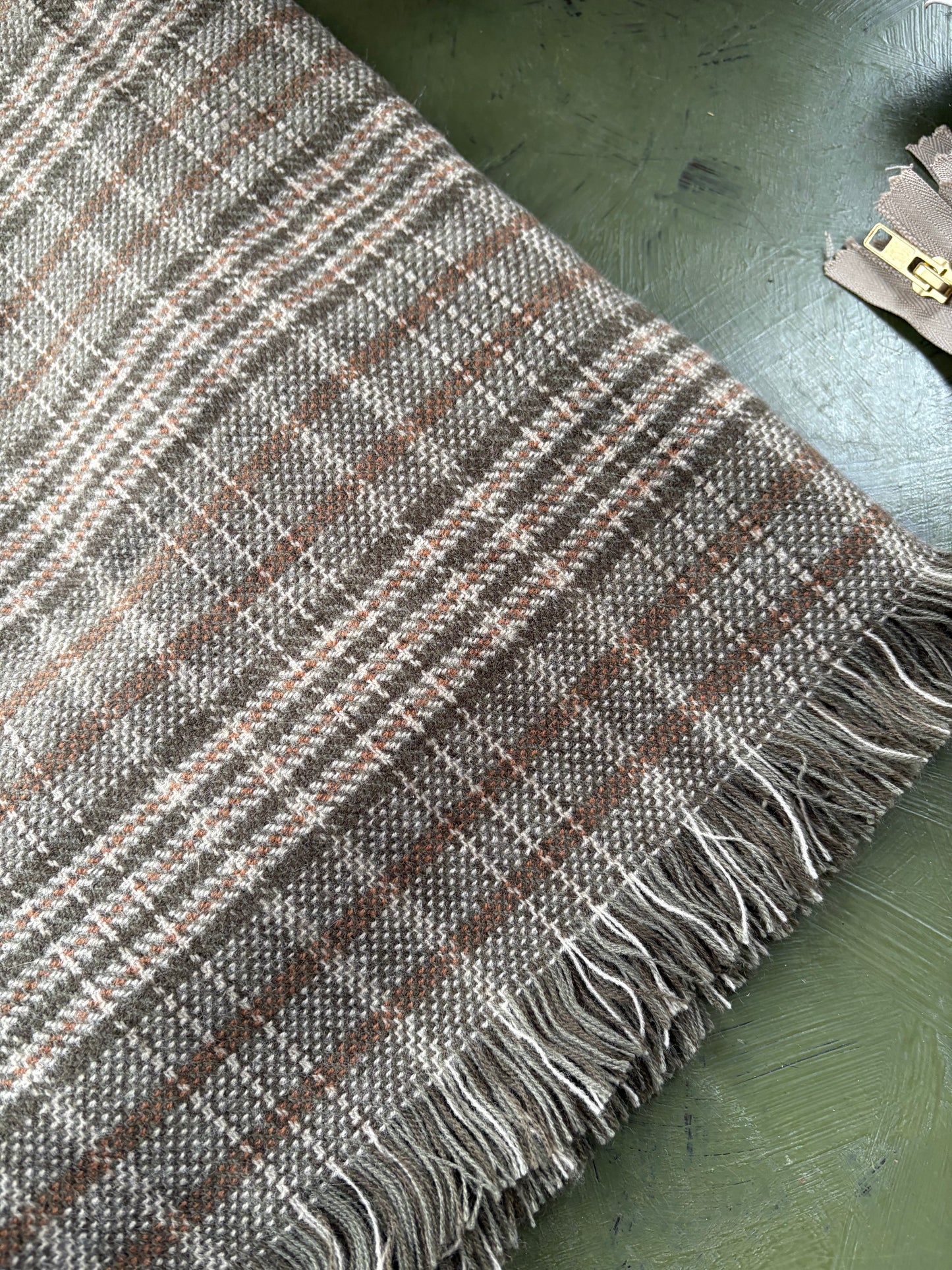 PLAID SCARF