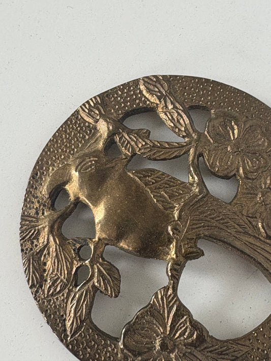BRASS BIRD EMBLEM