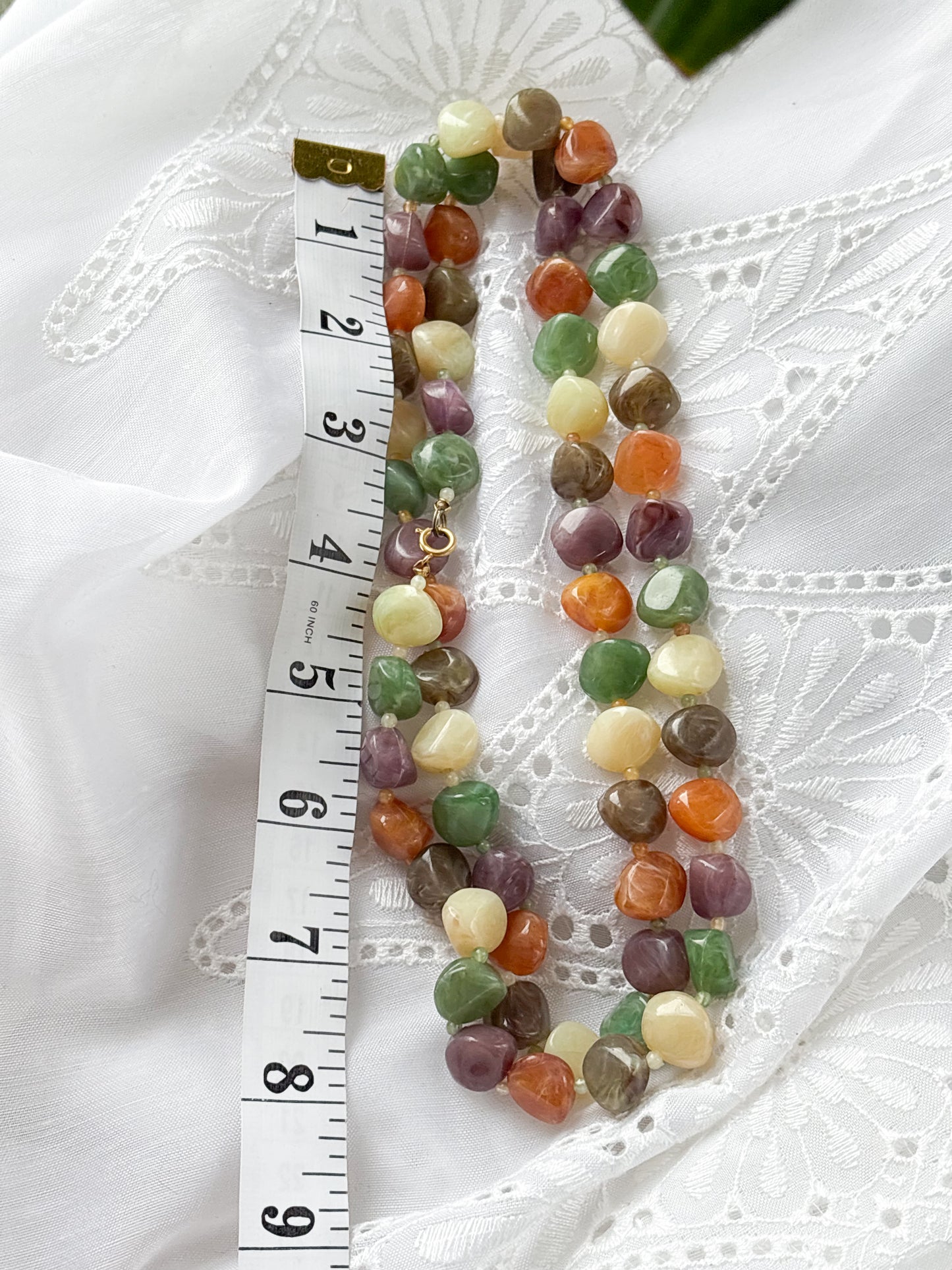 MULTI COLOUR BEAD NECKLACE