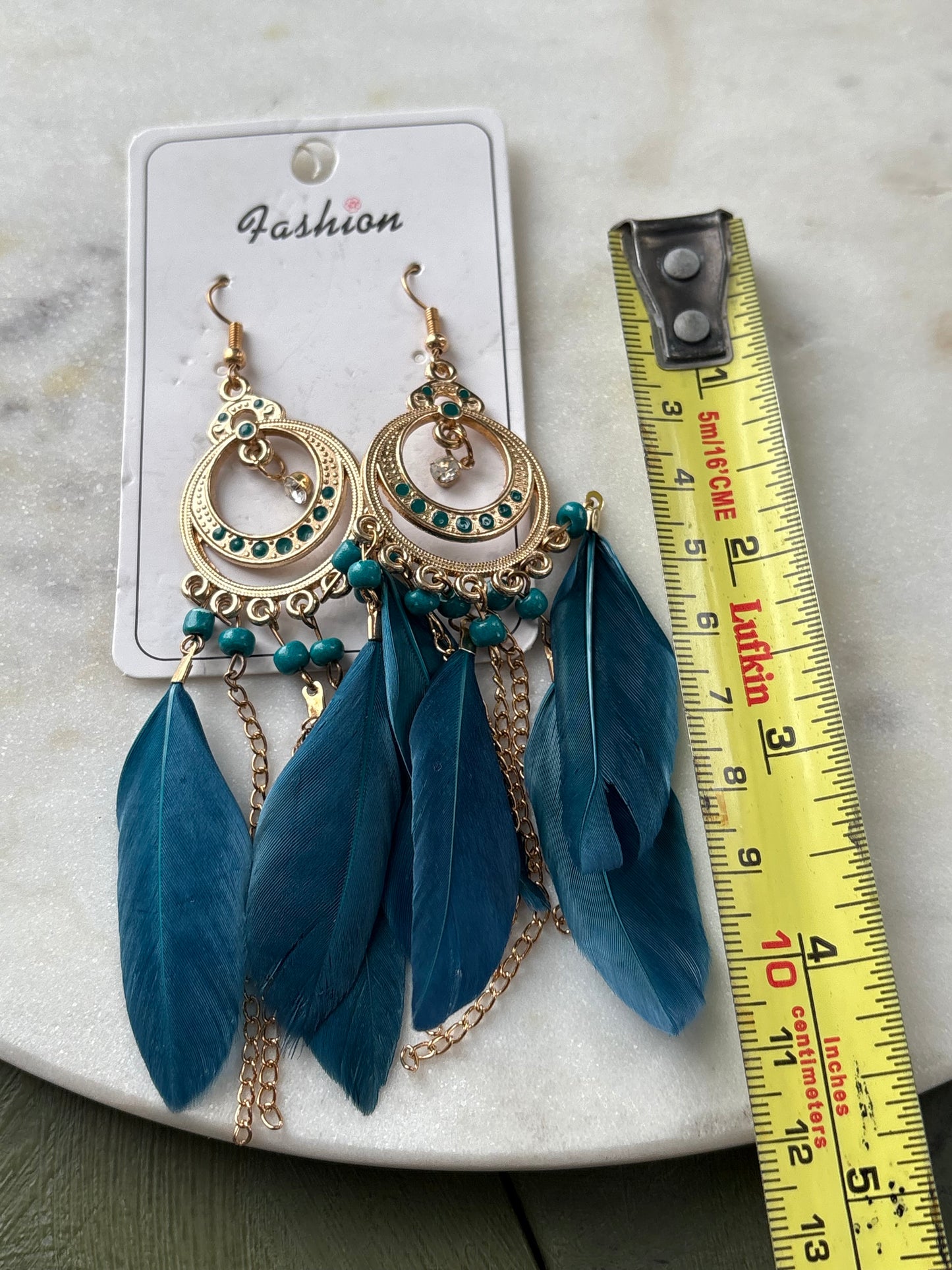 FEATHER EARRINGS
