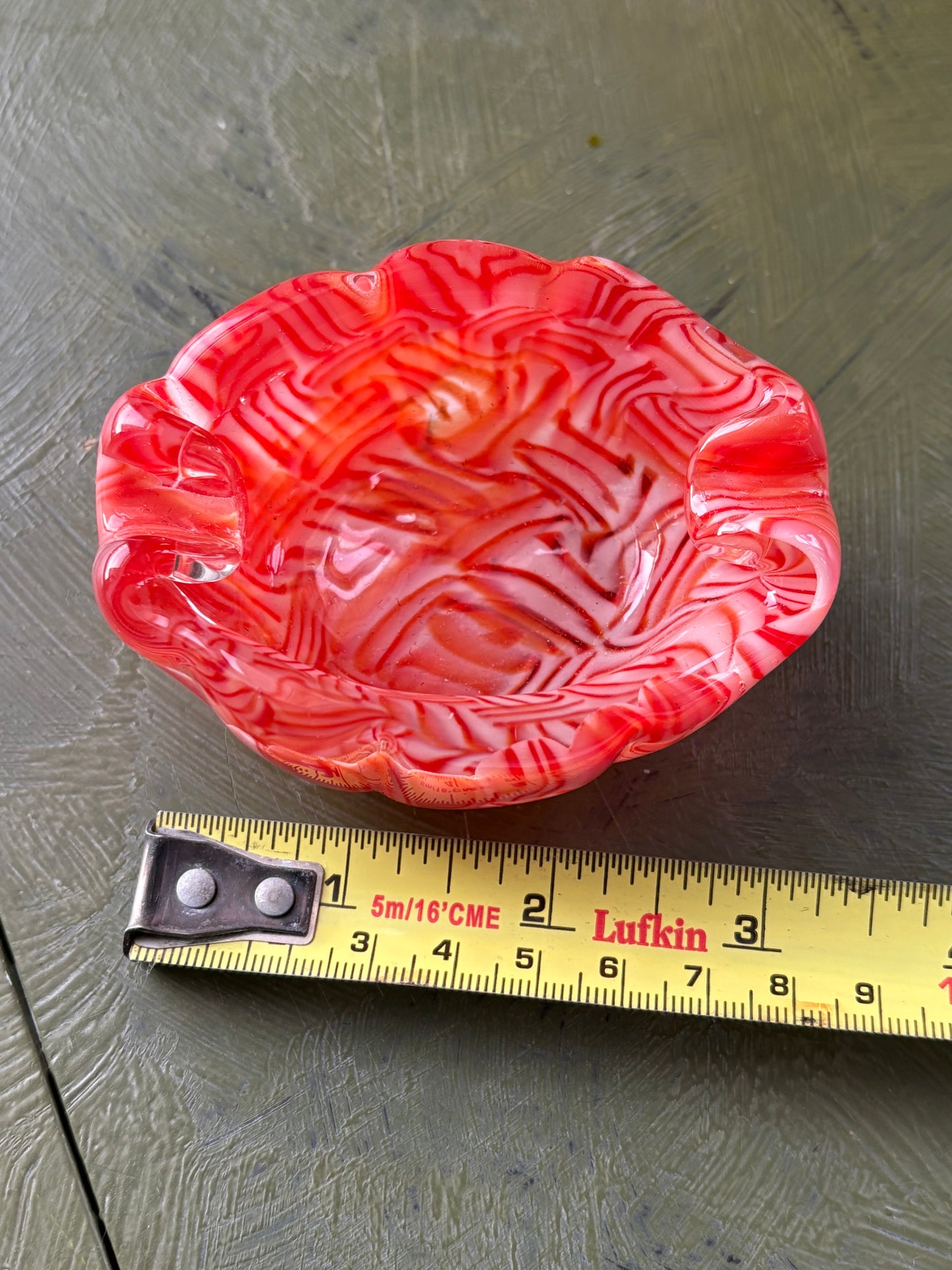 SM. GLASS ASH TRAY