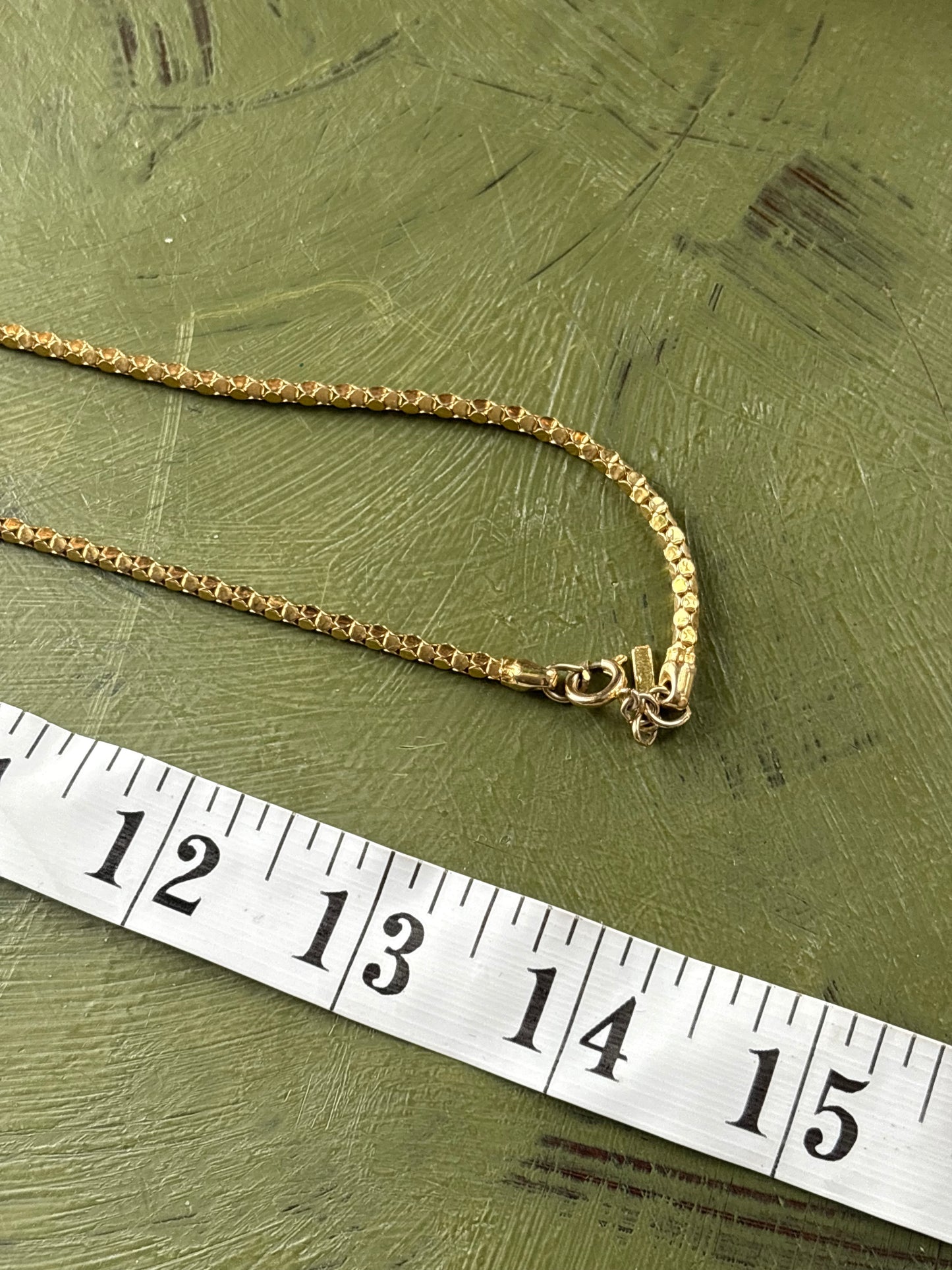 VINTAGE D'ORLAN CHAIN NECKLACE