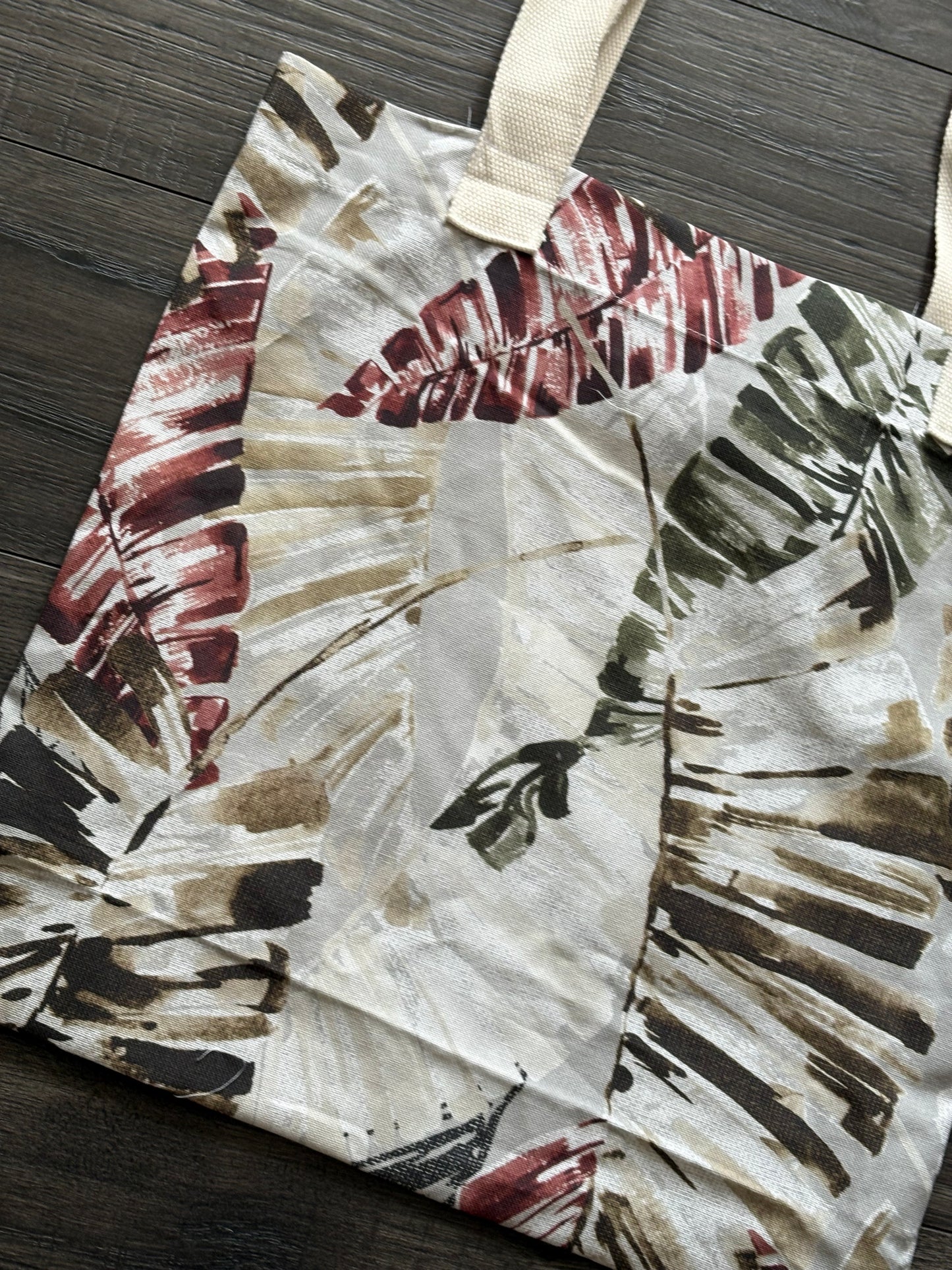 LEAF CANVAS TOTE