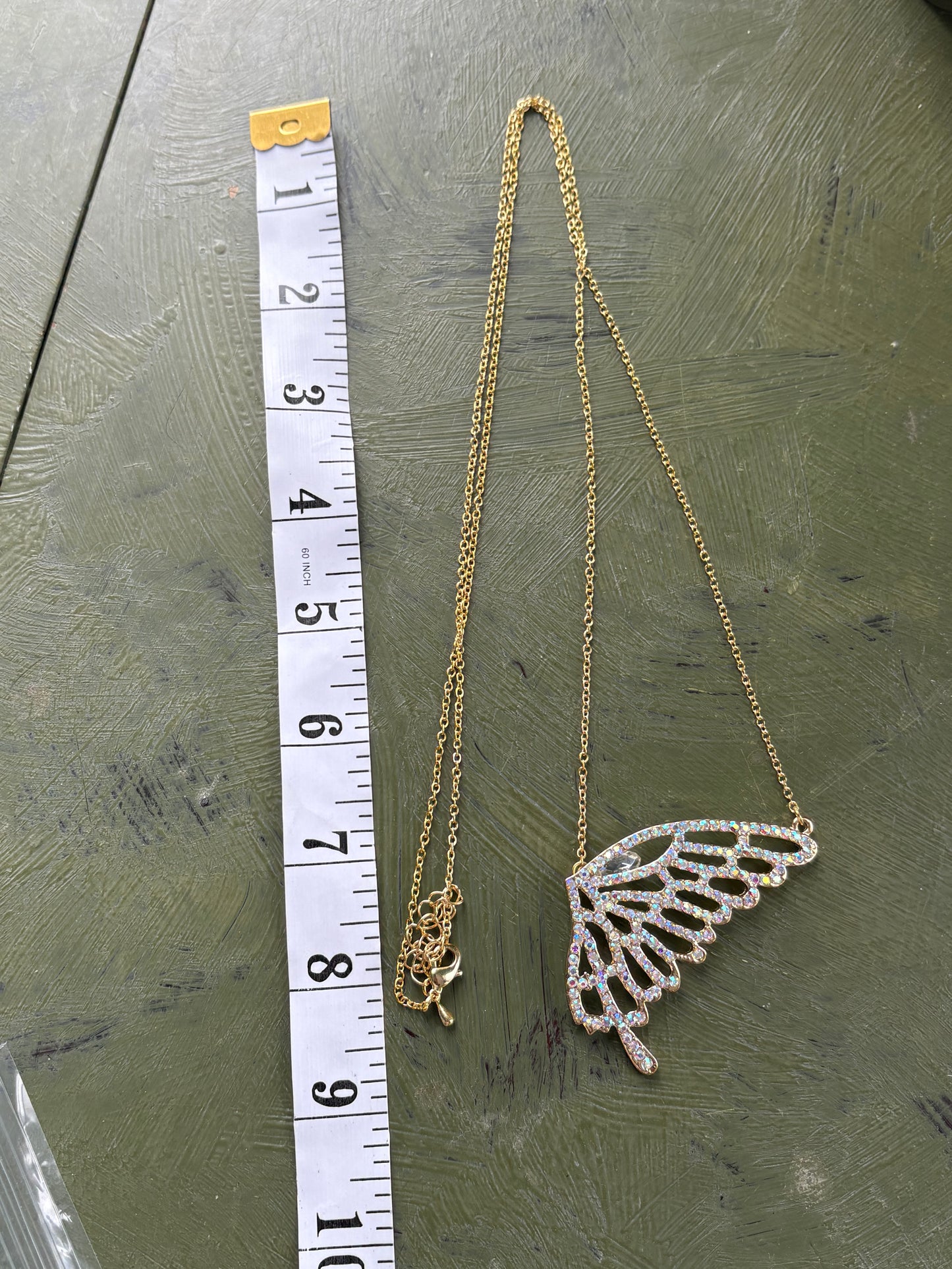 BUTTERFLY WING NECKLACE