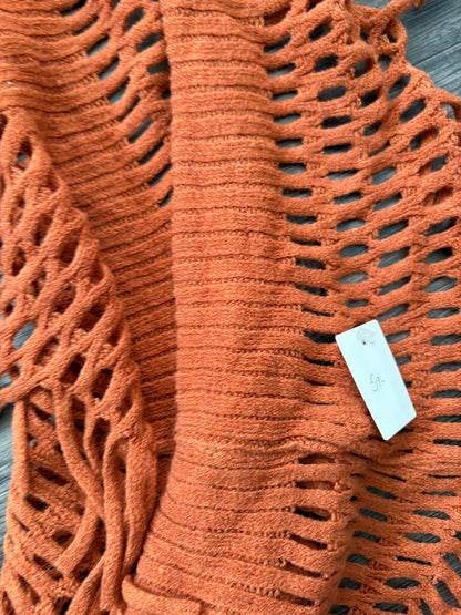 COPPER FRINGE SCARF