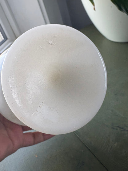 MILK GLASS GOBLET