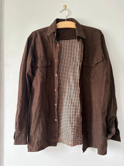 UPCYCLED BUTTON UP - SMALL