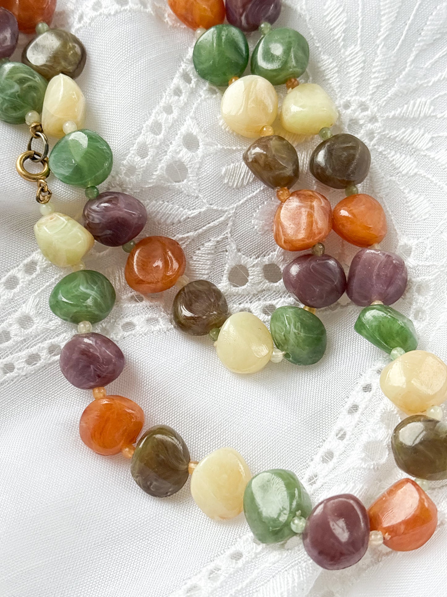 MULTI COLOUR BEAD NECKLACE