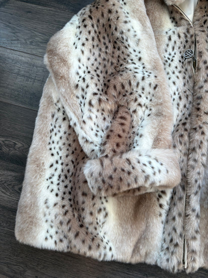 FAUX FUR JACKET - 2X