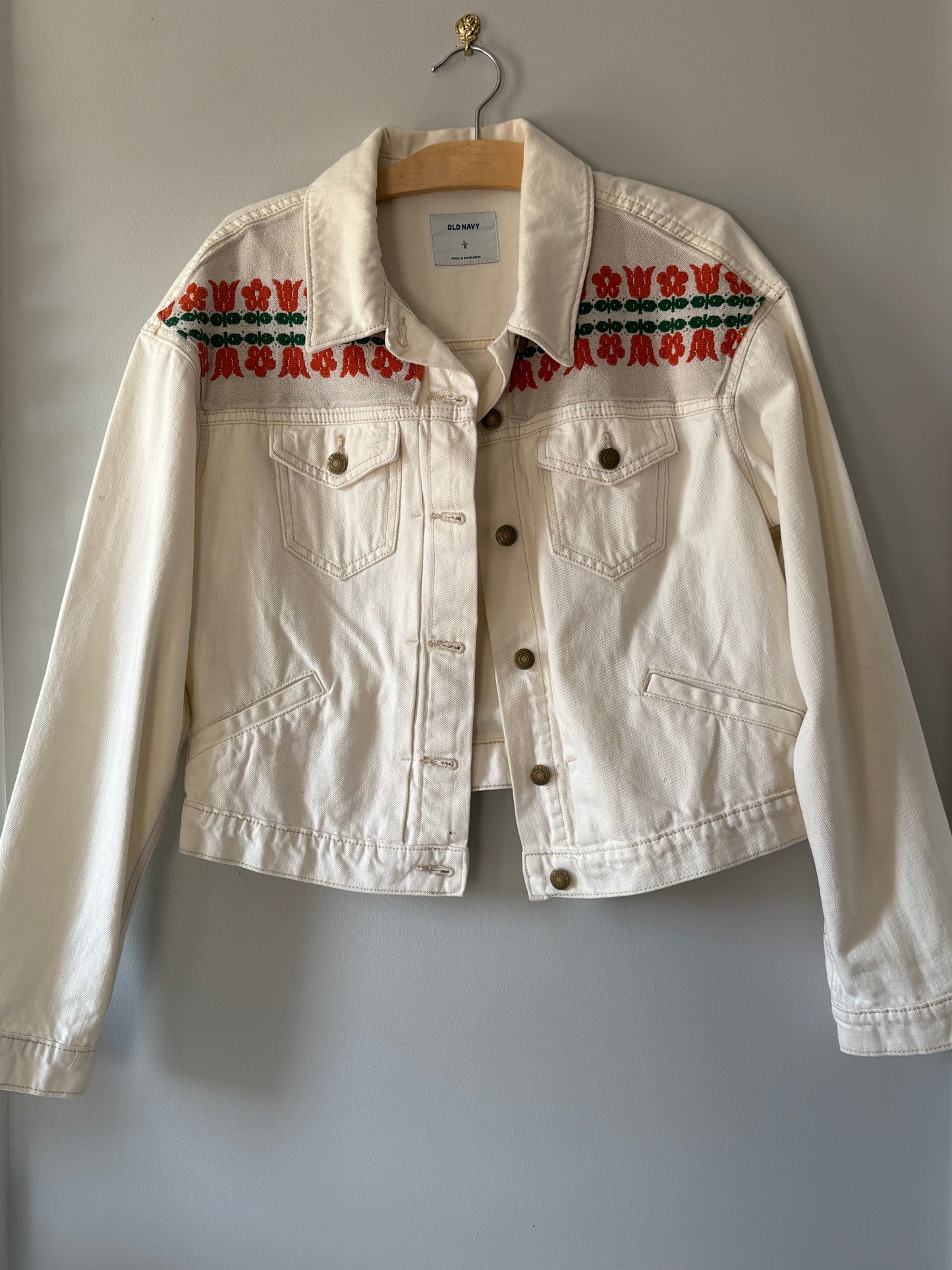 POLLY DENIM JACKET - LARGE