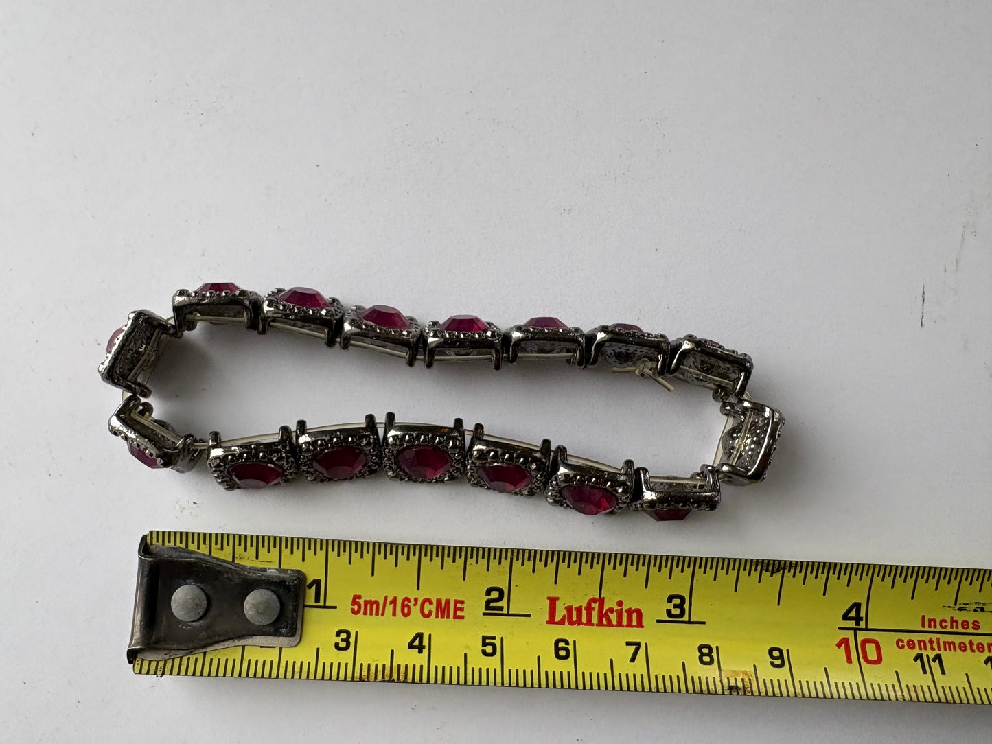 PURPLE STONE BRACELET