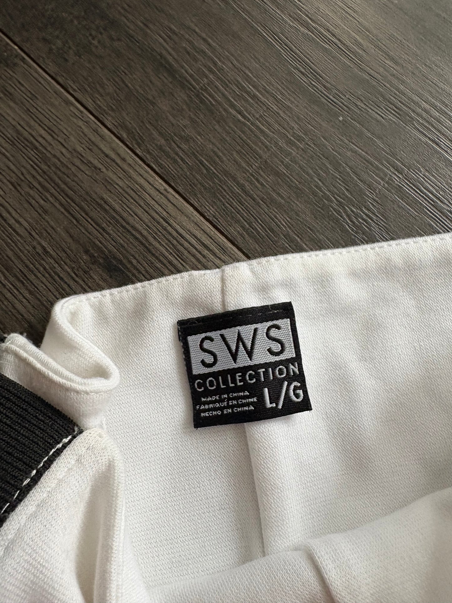 WHITE LEGGINGS - LARGE