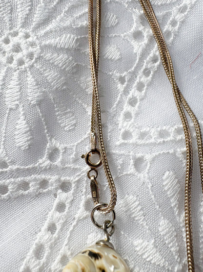 925 STERLING SHELL NECKLACE