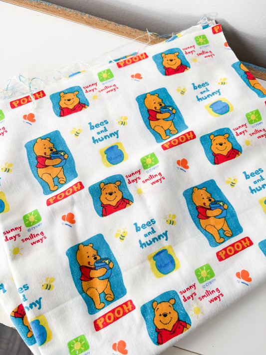 WINNIE THE POOH FABRIC 45" x 38"
