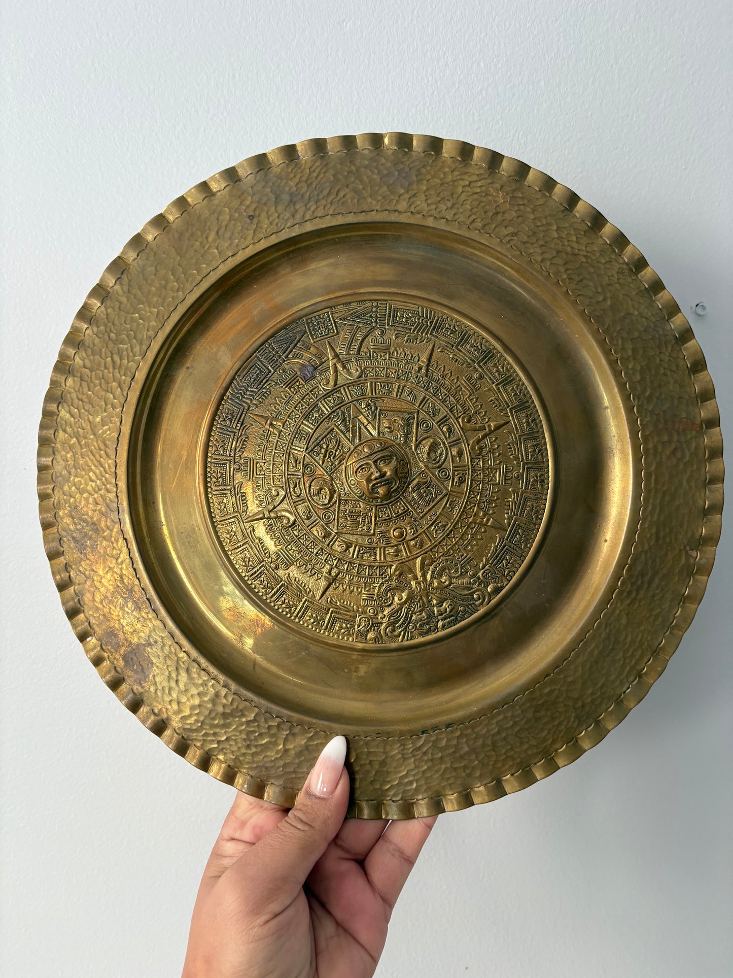 BRASS DECORATIVE PLATE