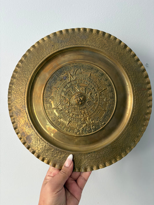 BRASS DECORATIVE PLATE