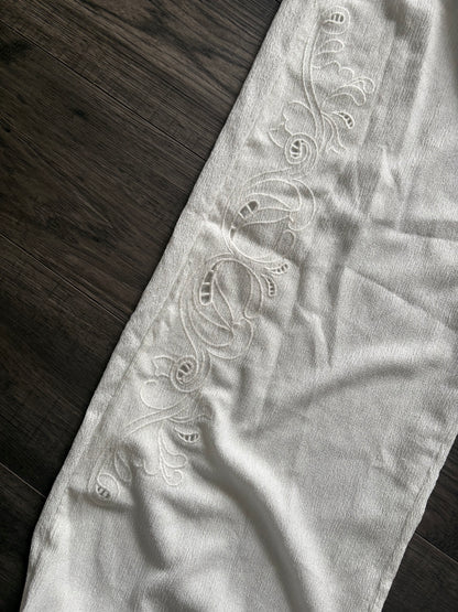 WHITE BEACH PANTS - XS