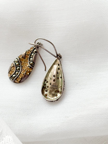 925 STERLING TEARDROP EARRINGS