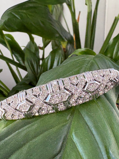 RHINESTONE HAIR CLIP