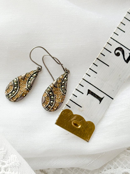925 STERLING TEARDROP EARRINGS