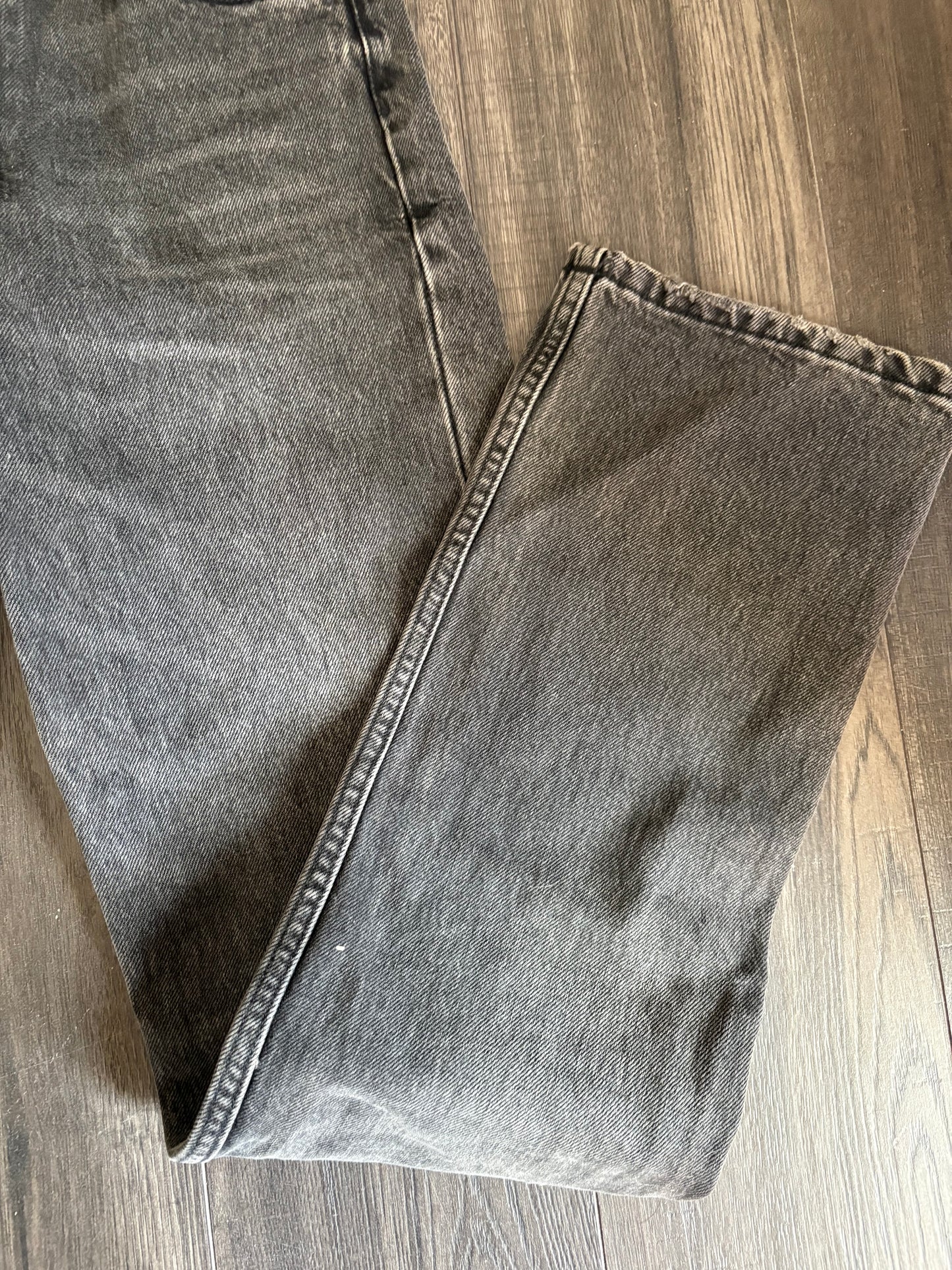 ZARA GREY DENIM PANTS - SZ. 2
