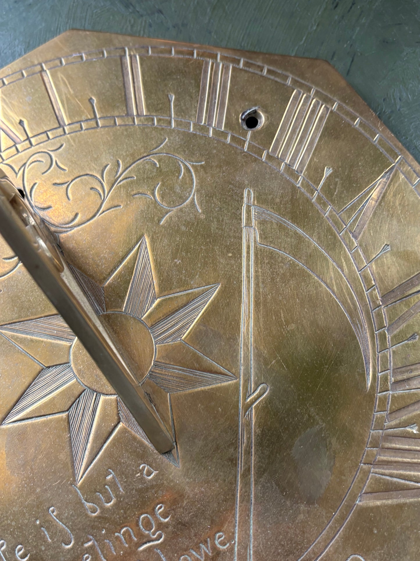 BRASS SUNDIAL