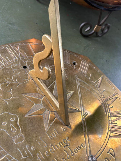 BRASS SUNDIAL