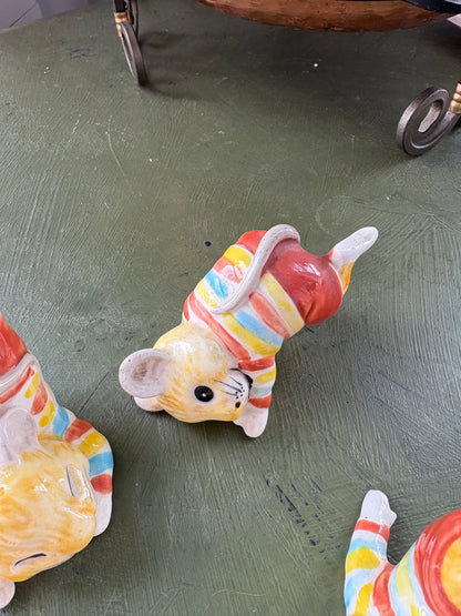 CERAMIC MOUSE FIGURES