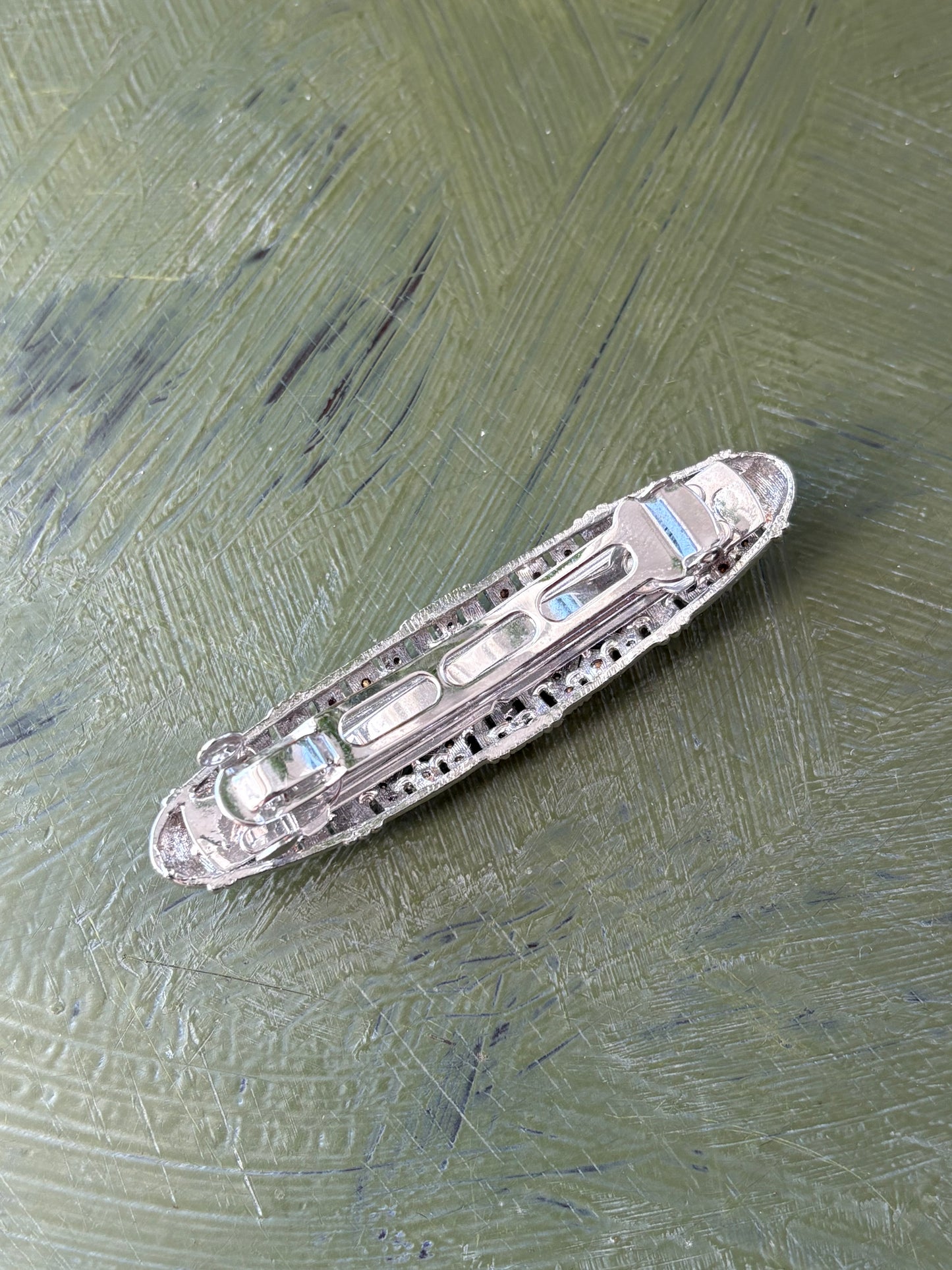 RHINESTONE HAIR CLIP