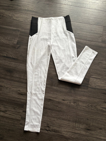WHITE LEGGINGS - LARGE