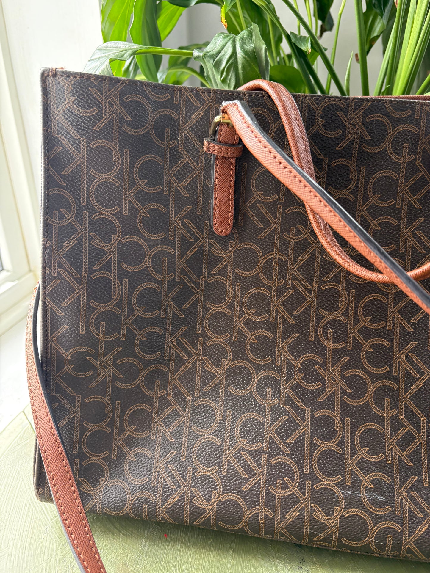 CK MONOGRAM PURSE