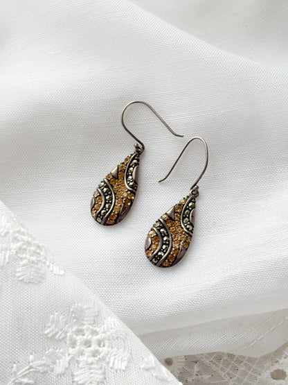 925 STERLING TEARDROP EARRINGS