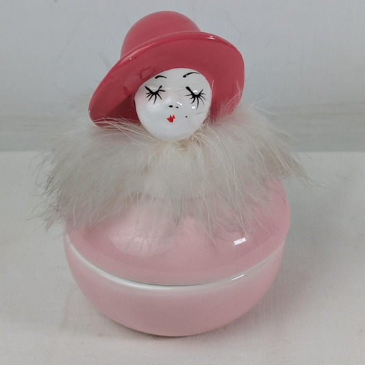 1970'S CERAMIC TRINKET JAR