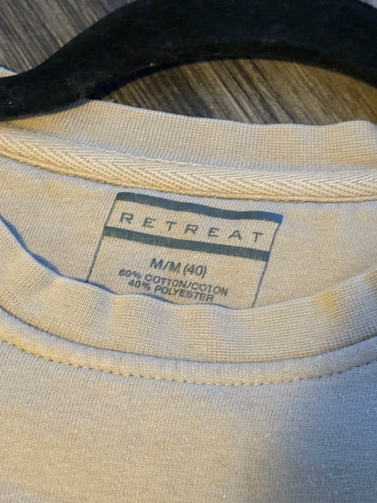 BEIGE EAGLE CREWNECK - MED