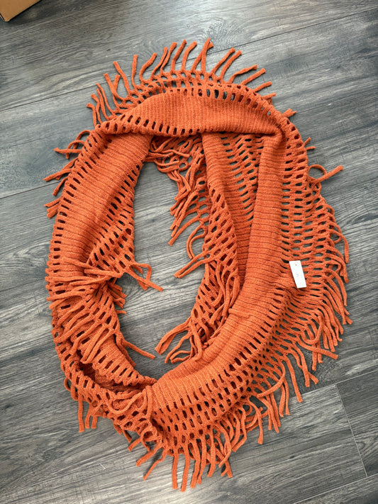 COPPER FRINGE SCARF