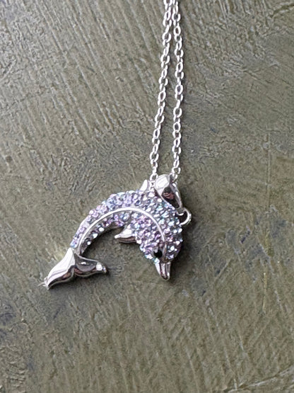 925 STERLING DOLPHIN NECKLACE