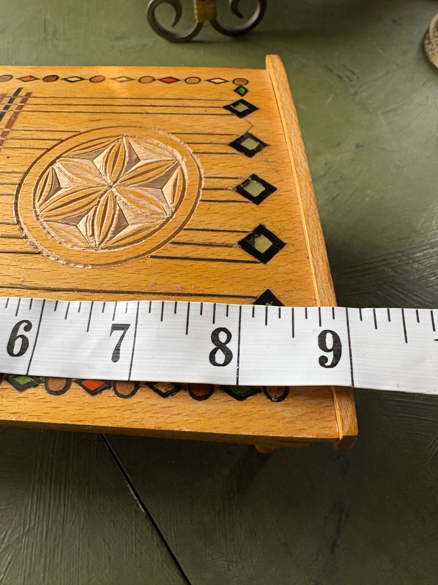 WOOD TRINKET BOX