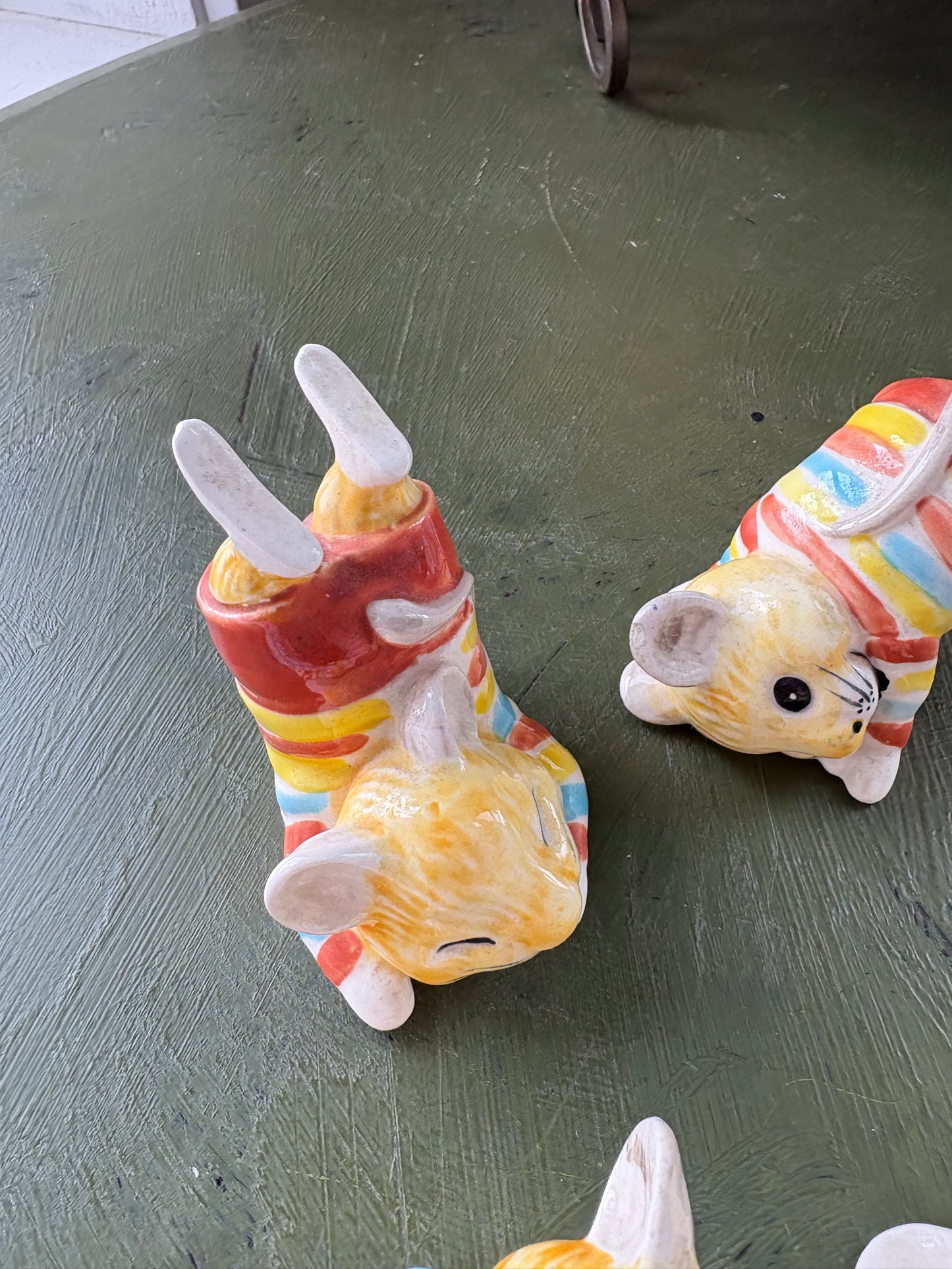 CERAMIC MOUSE FIGURES