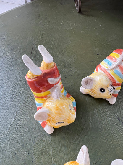 CERAMIC MOUSE FIGURES