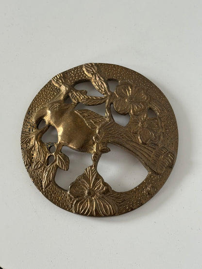 BRASS BIRD EMBLEM