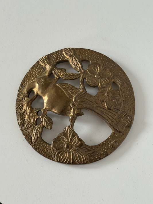 BRASS BIRD EMBLEM