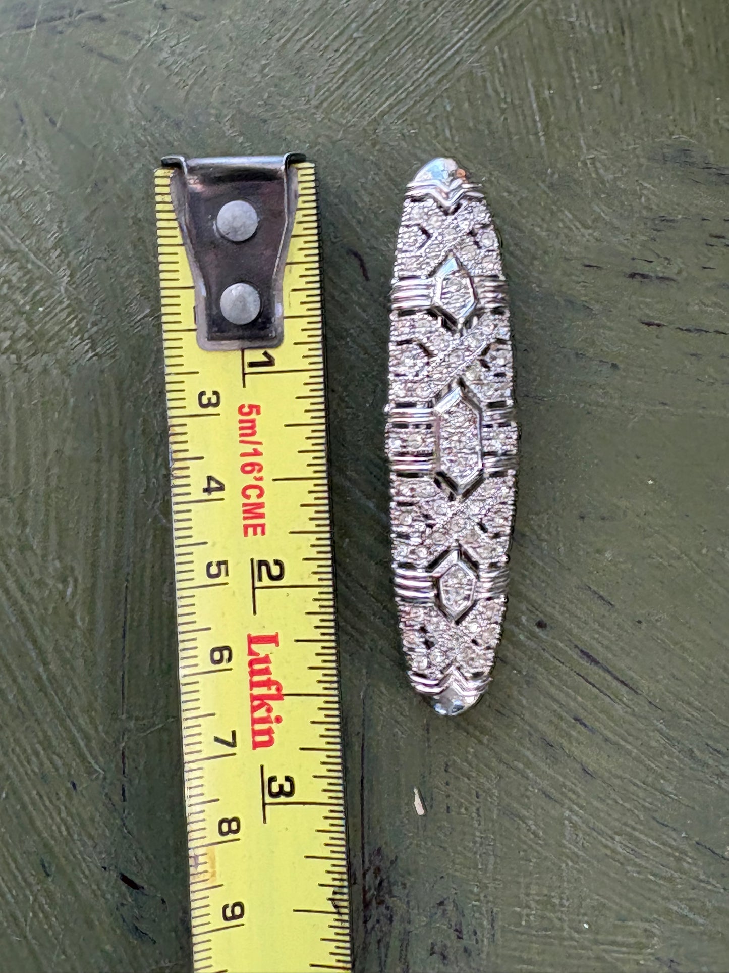 RHINESTONE HAIR CLIP