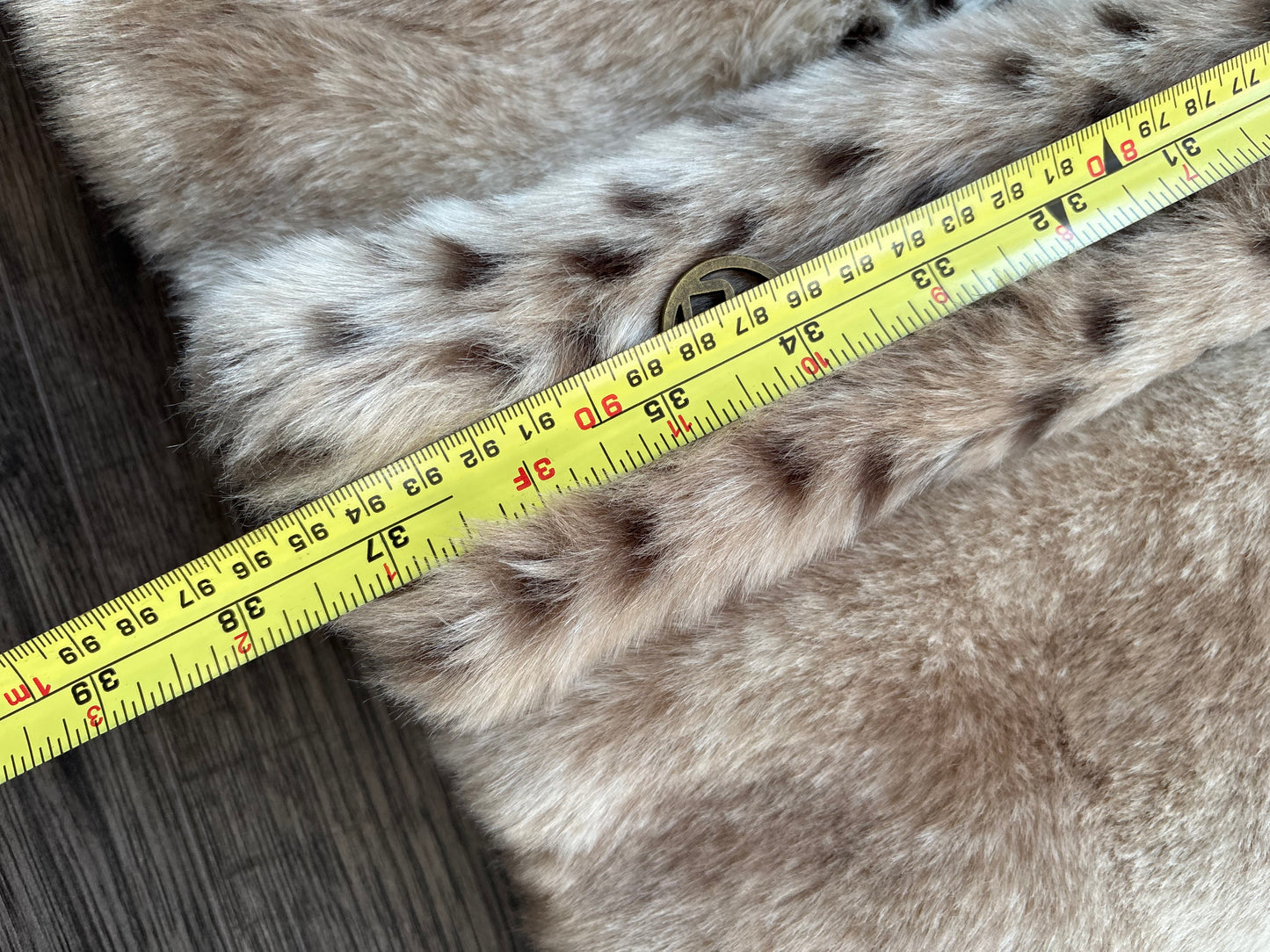 FAUX FUR JACKET - 2X