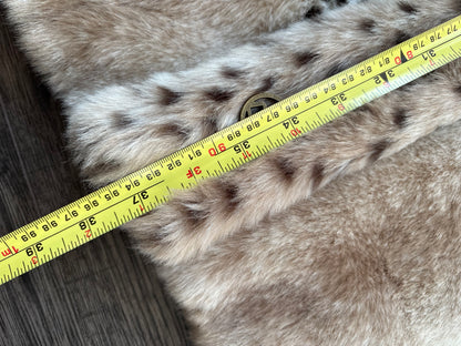 FAUX FUR JACKET - 2X