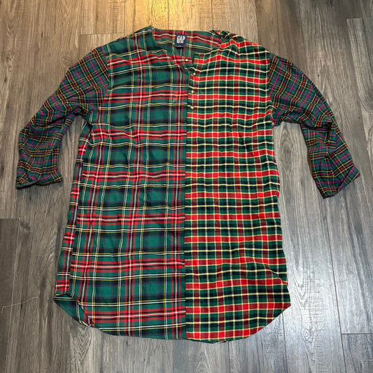 GAP PLAID PAJAMAS - XL