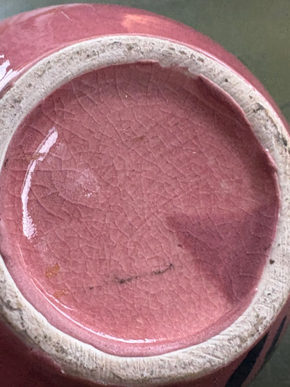 PINK FLORAL VASE