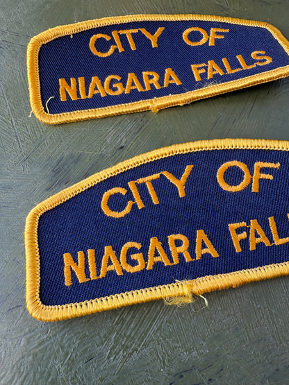 NIAGARA FALLS SEW ON PATCHES