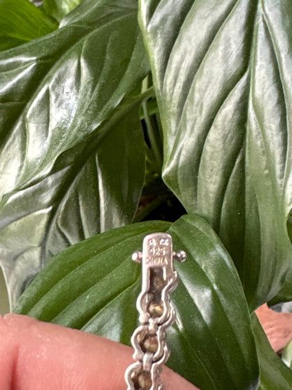 925 STERLING SILVER TENNIS BRACELET